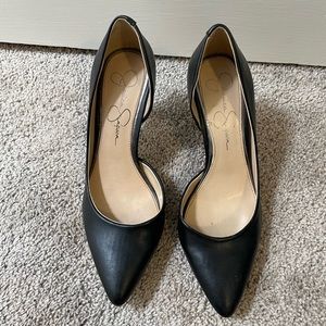 Jessica Simpson Black Heels